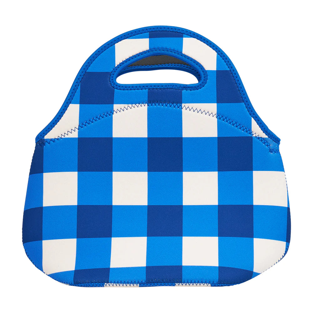 Annabel Trends  Lunch Bag COLBALT CHECK