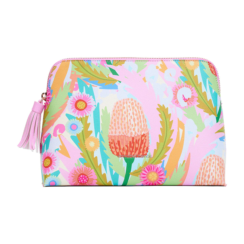 Annabel Trends PAPER DAISY Vanity Bag  LARGE