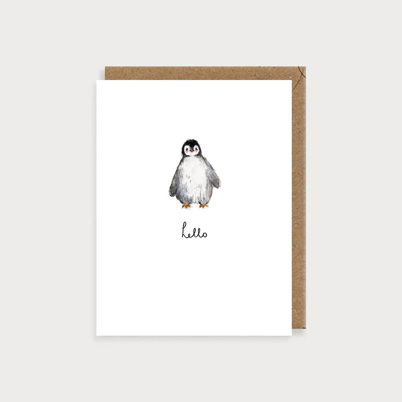 EmKo Gift Cards Louise Mulgrew Penguin Hello