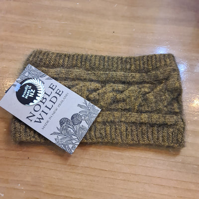 Noble Wild Cable Knit Head Band