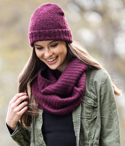Britt Knits RECYCLED INFINITY SCARF