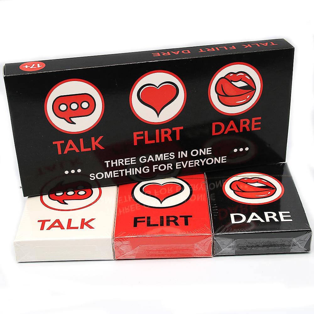 Card Game TALK FLIRT DARE