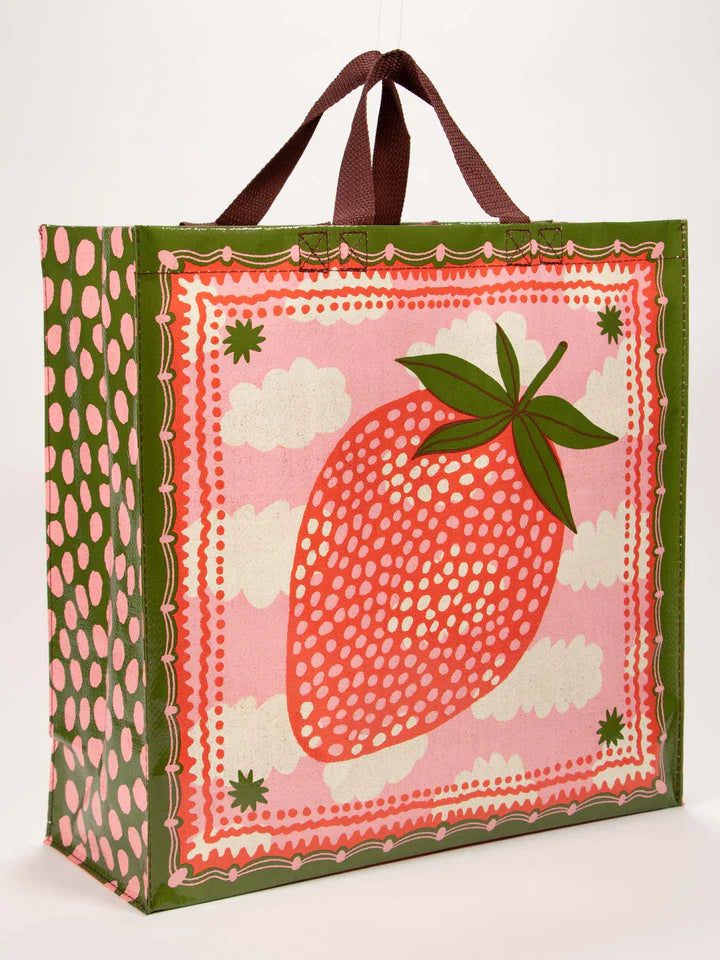 Blue Q Shopper Strawberry Clouds