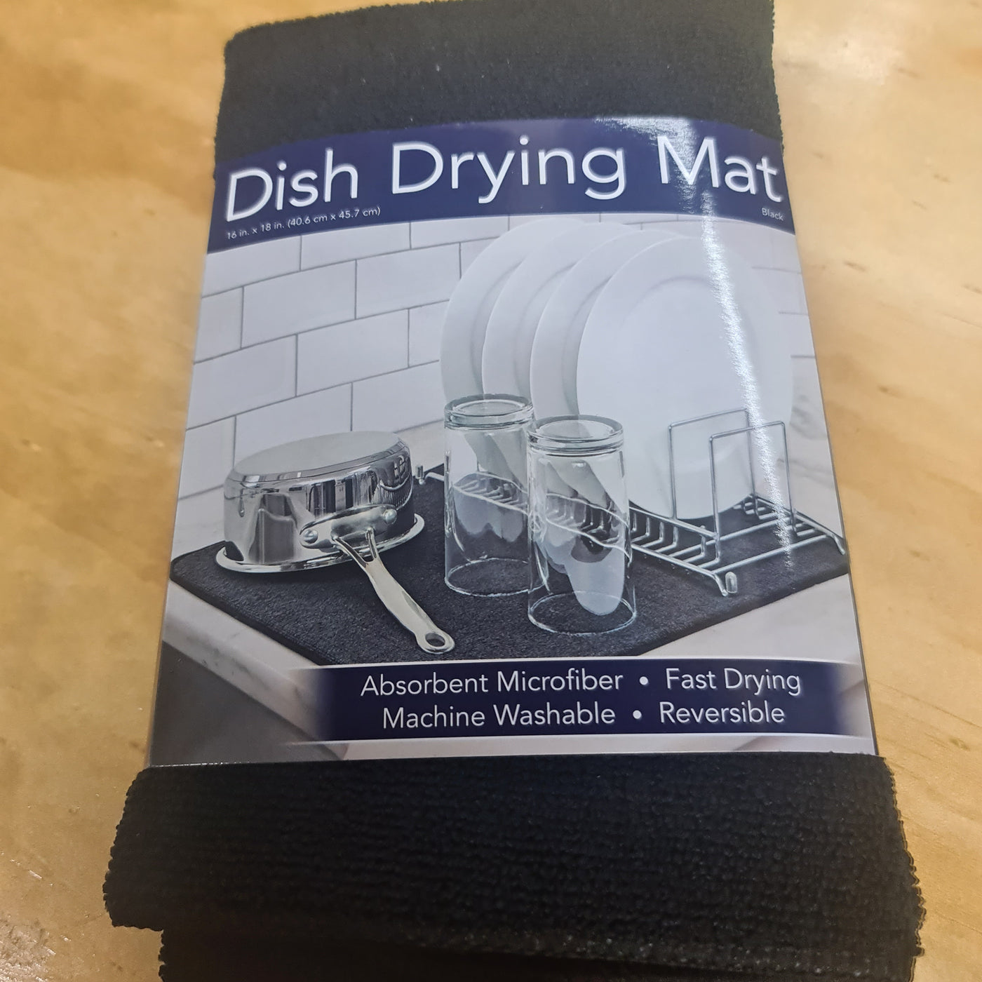 Dish Dry Mat BLACK