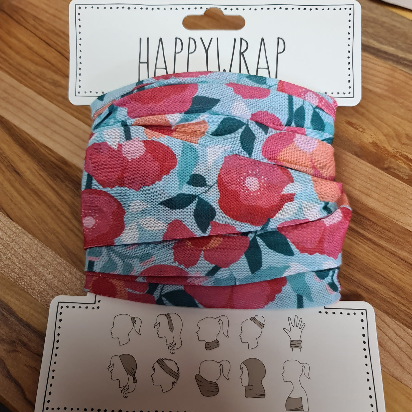 Annabel Trends  HAPPY WRAP Sherbet Poppies