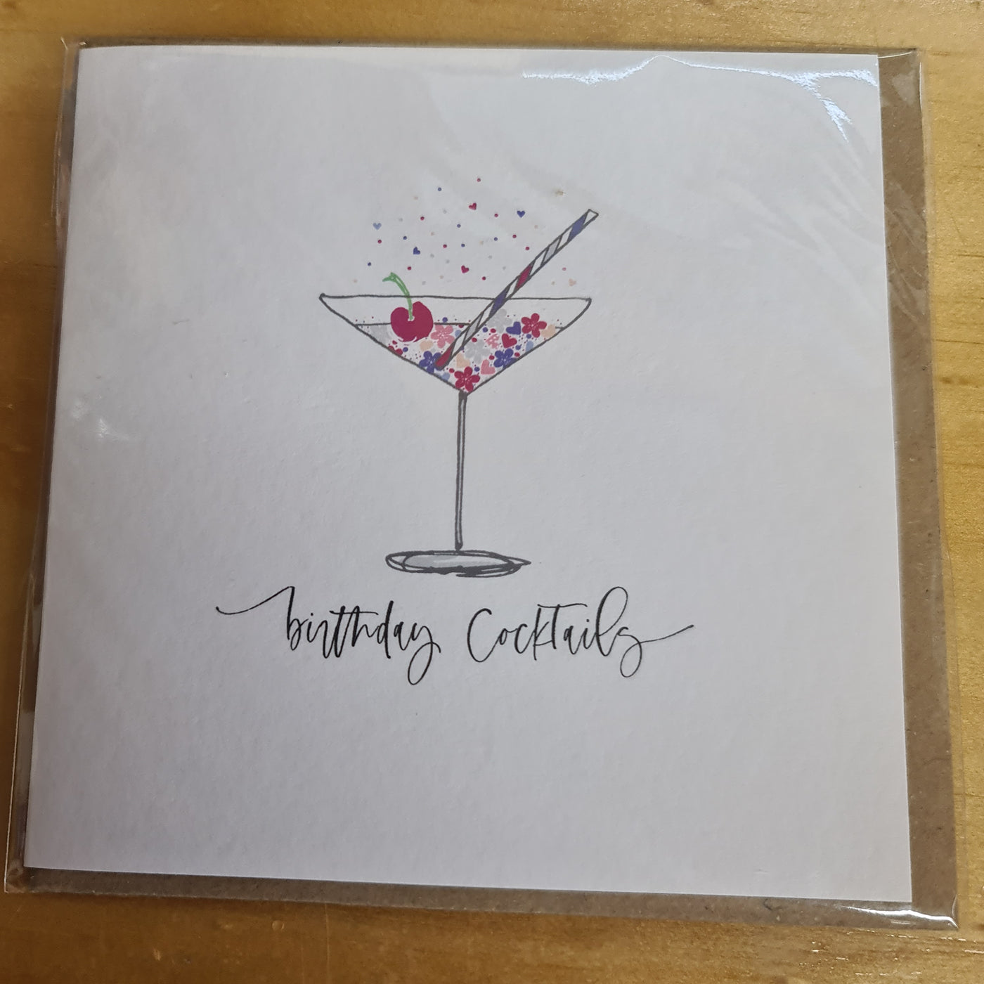 Gift Card Birthday Cocktails