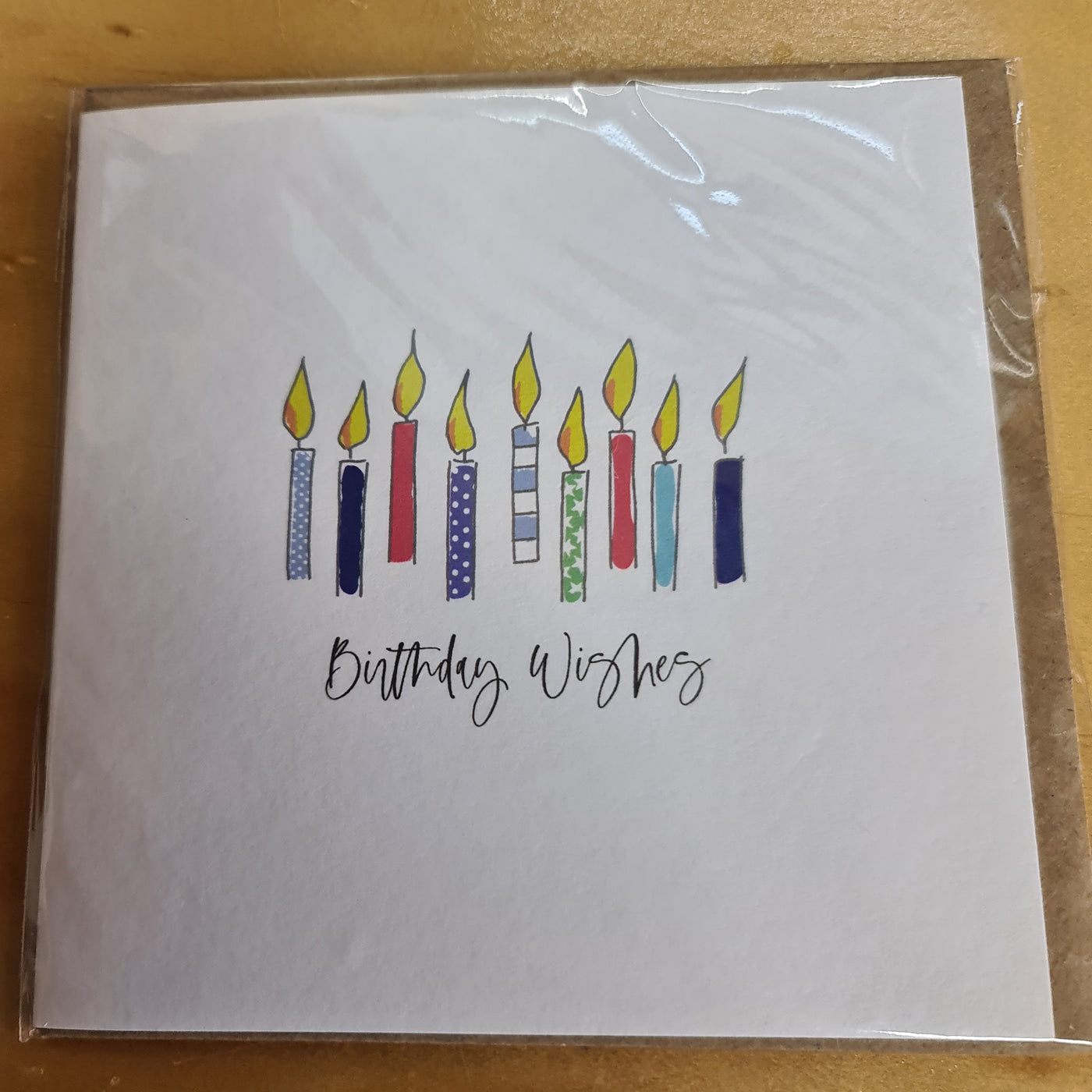 Gift Card Birthday Candles