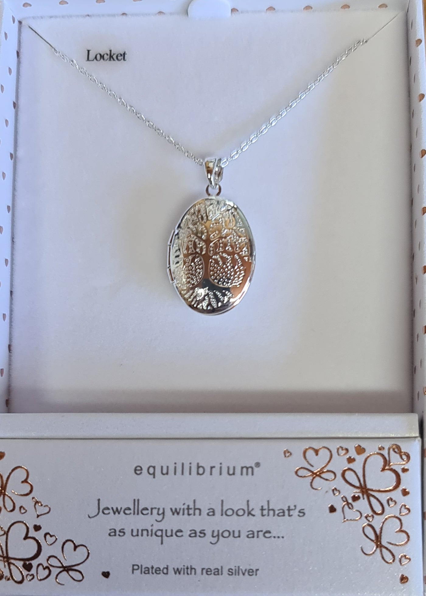 EQUILIBRIUM  Tree Of Life Locket Necklace