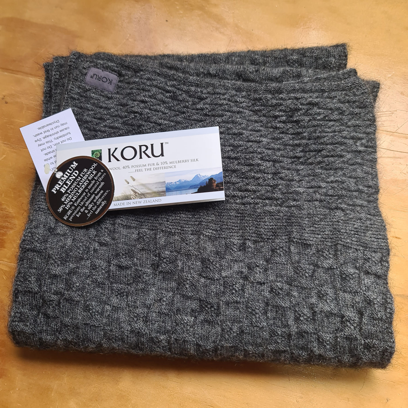 KORU Textured  Scarf