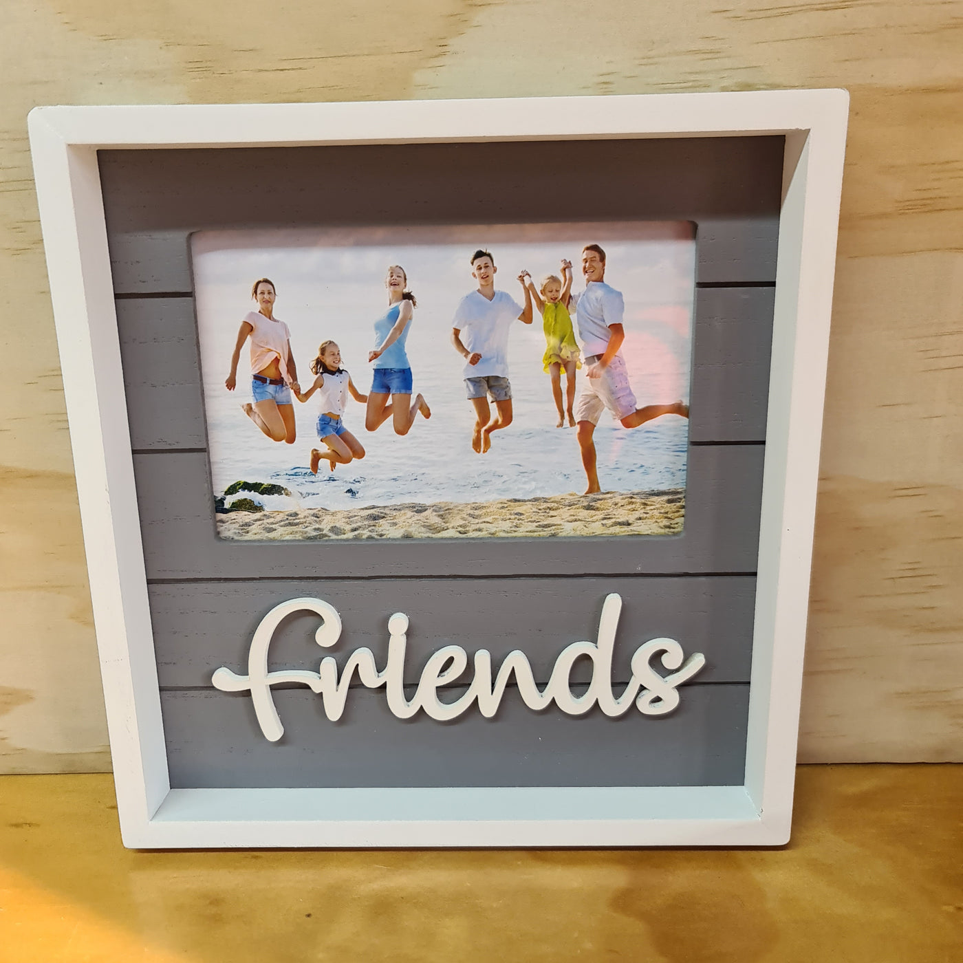 Photo Frame Wooden friends