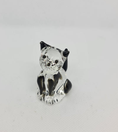 Glass Cat Black