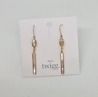 TWIGG Jewel Rod Earrings