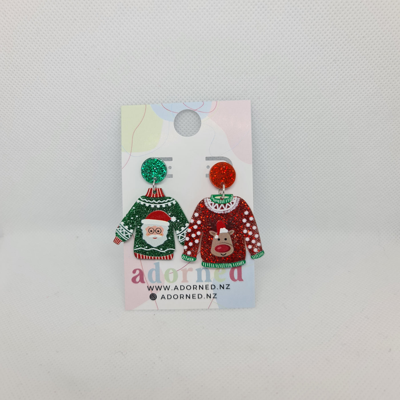 Xmas Earring Ugly Sweater