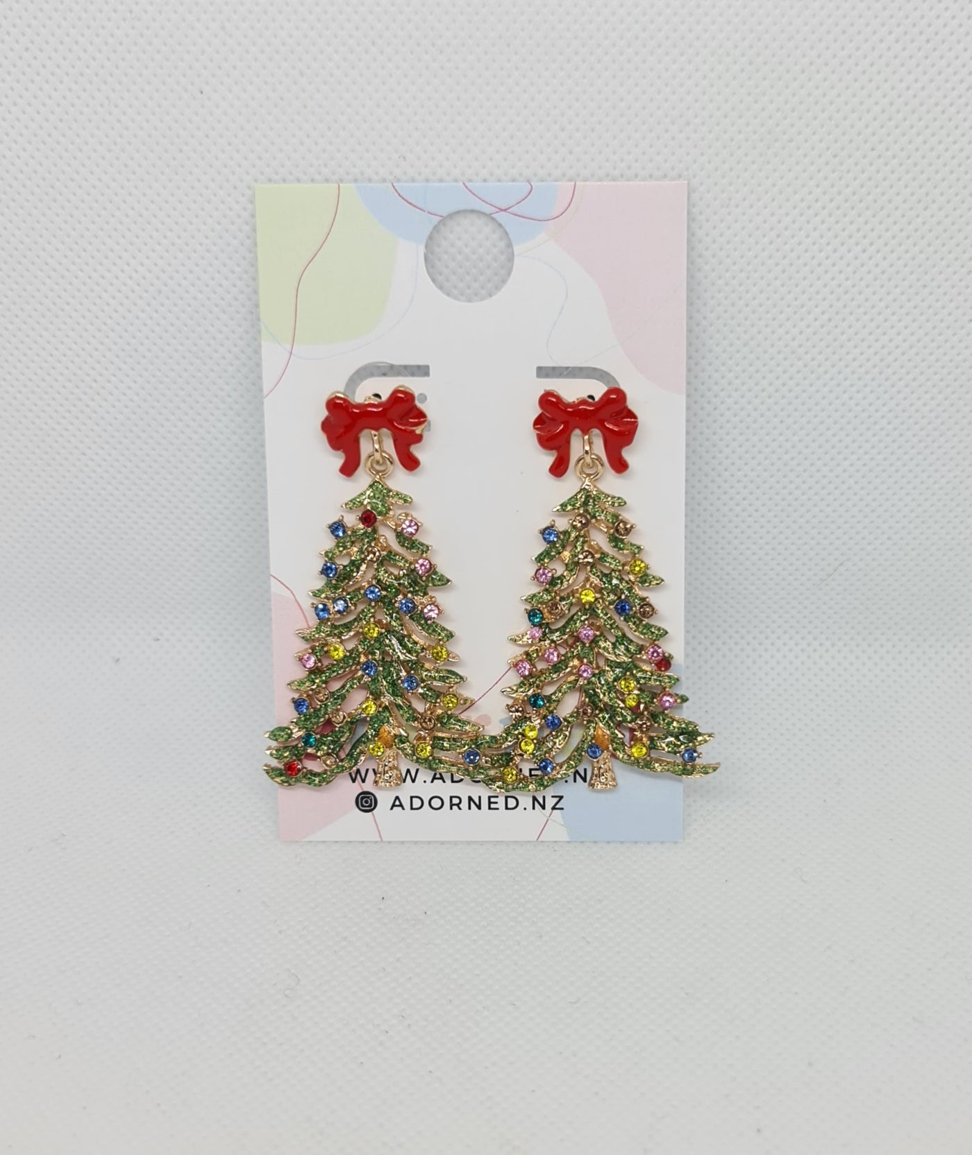 Xmas Earring Statement Trees