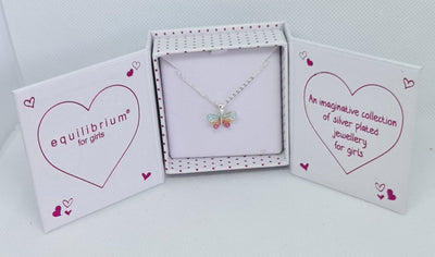 EQUILIBRIUM  Butterfly Girls necklace