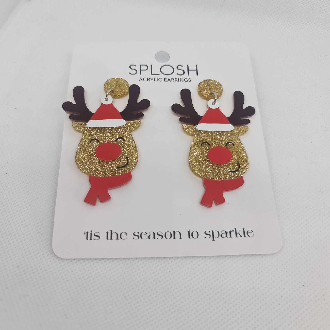 Xmas Earrings Rudolph