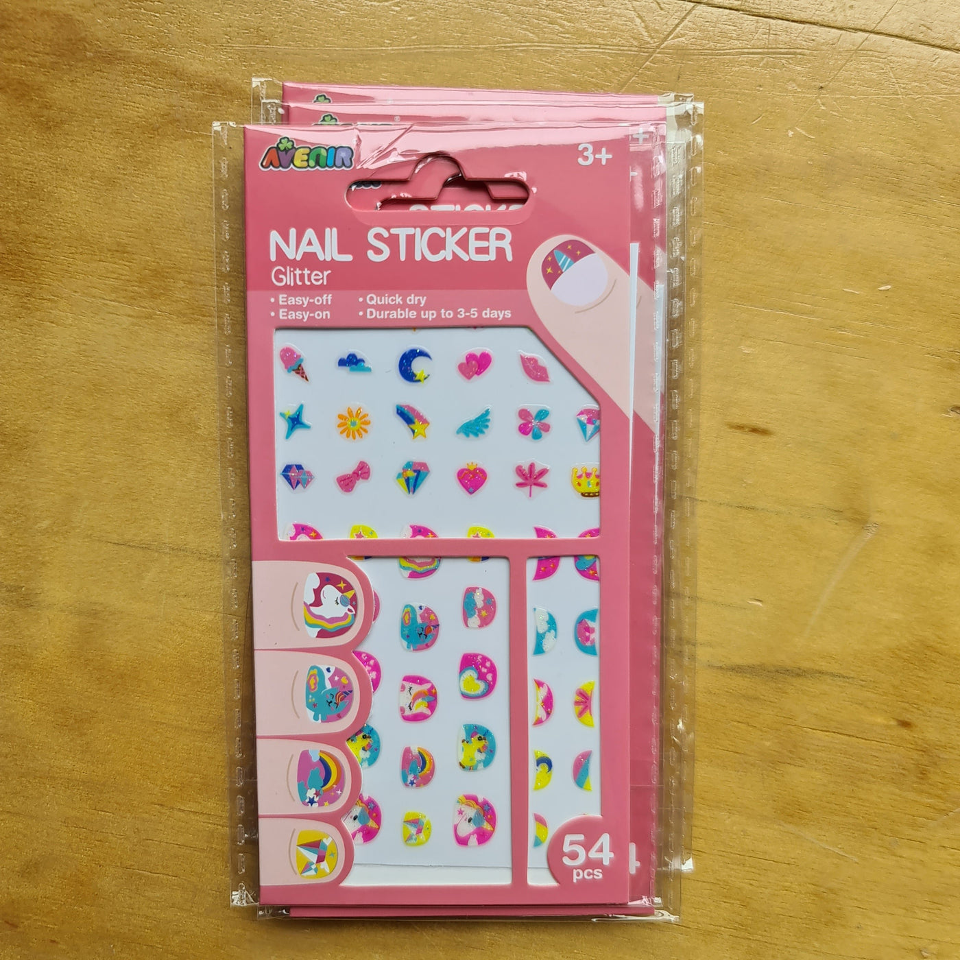 Nail Sticker Pink