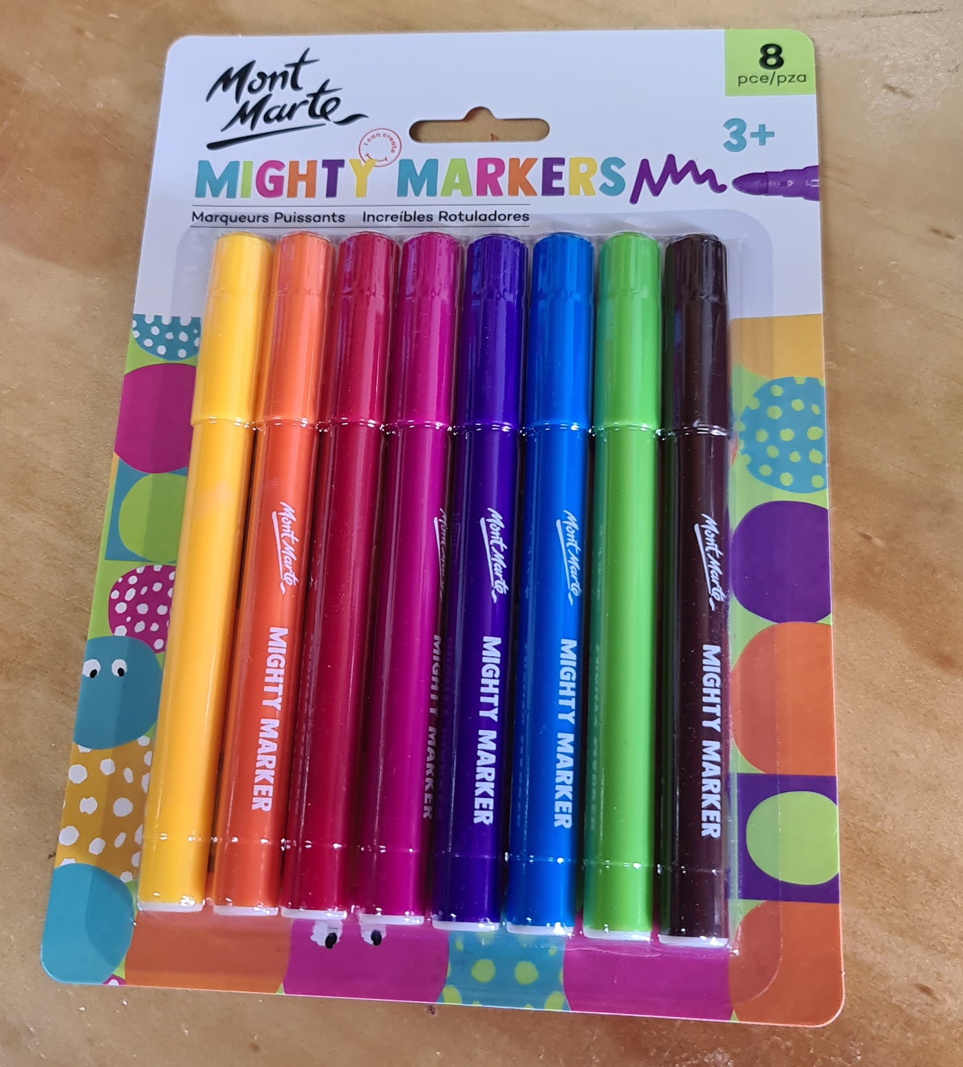 MIGHTY MARKERS 8 PACK