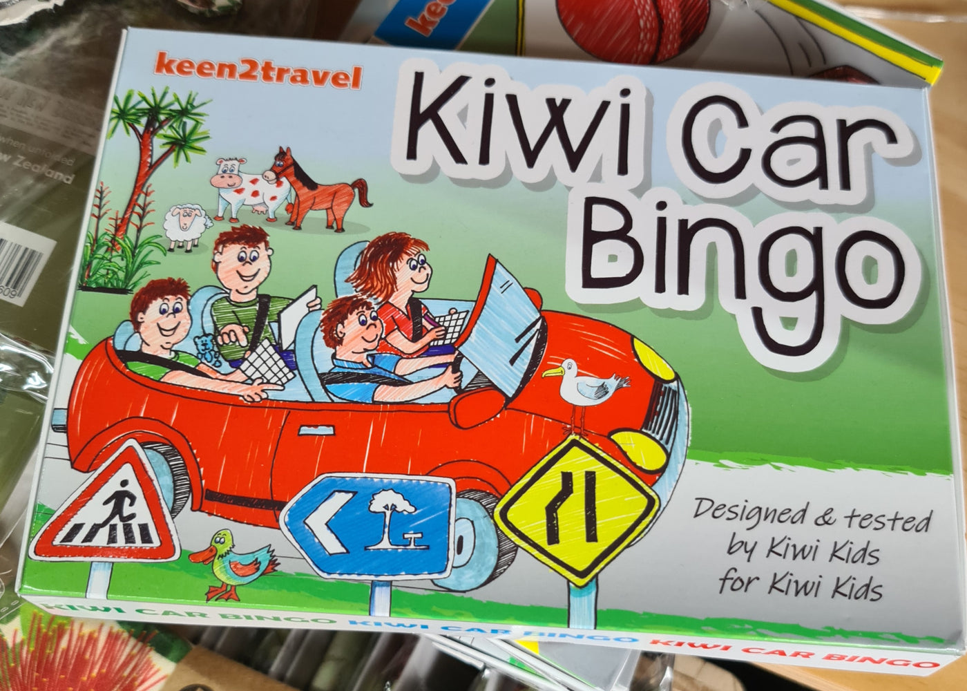 Kiwi Car Bingo