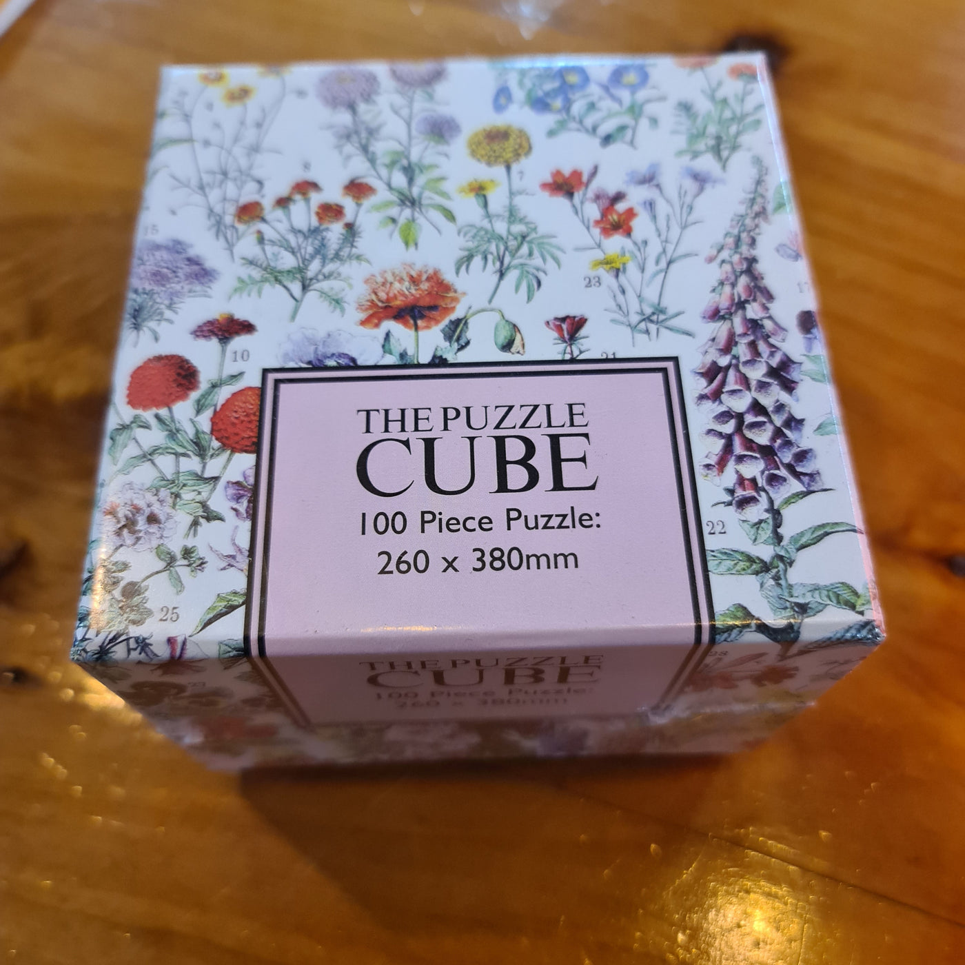 THE PUZZLE CUBE Vintage Flowers