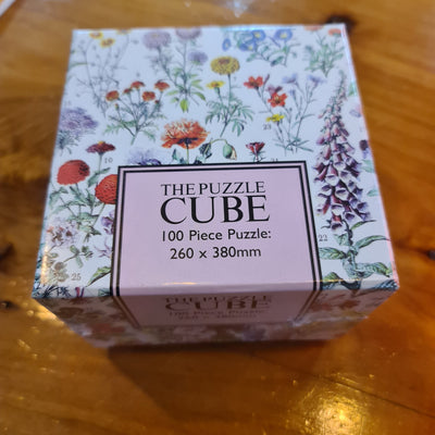 THE PUZZLE CUBE Vintage Flowers