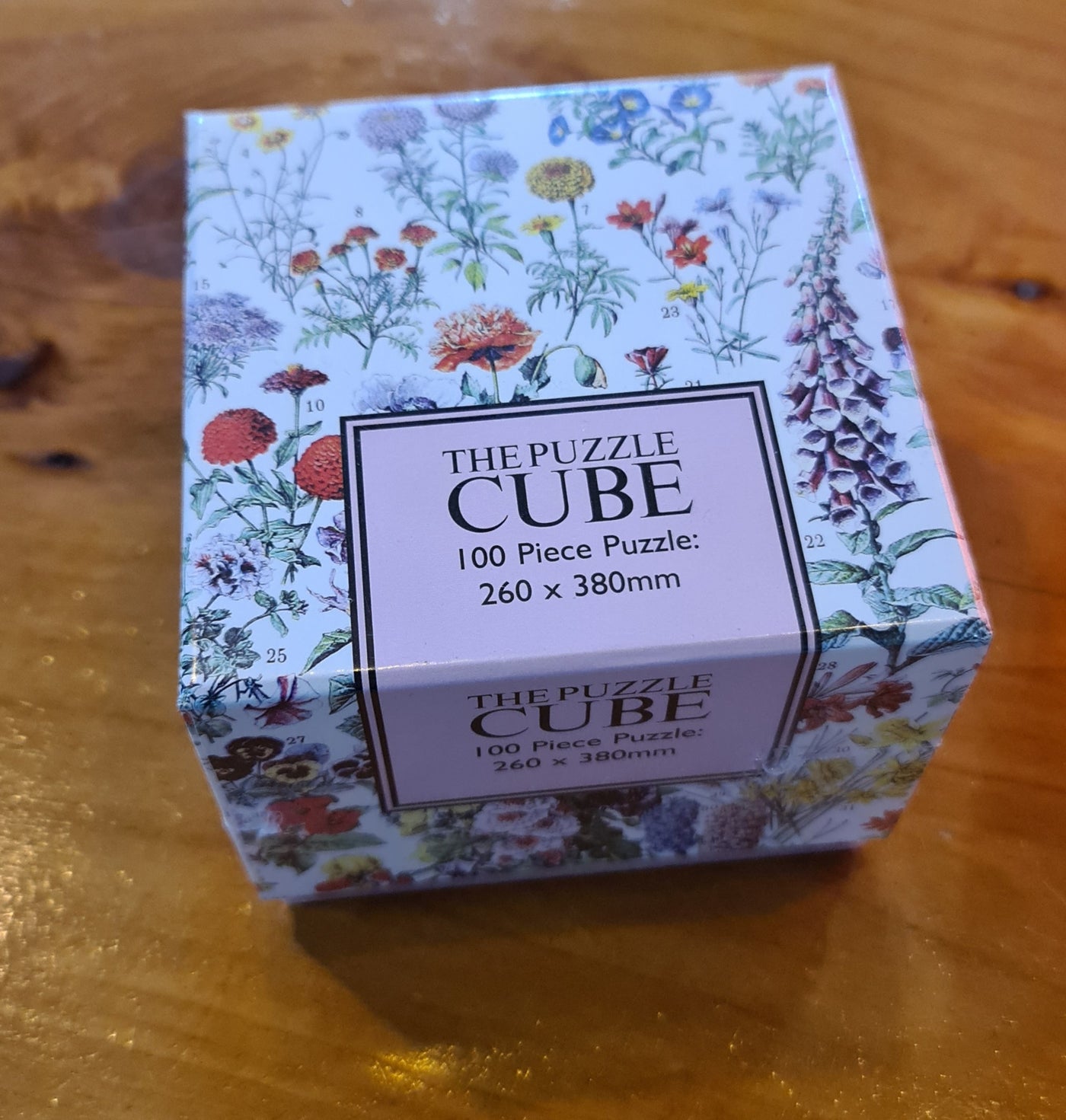 THE PUZZLE CUBE Vintage Flowers