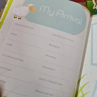 KIWI BABY RECORD BOOK