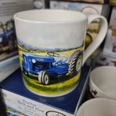 Tractor Then & Now FORD mug