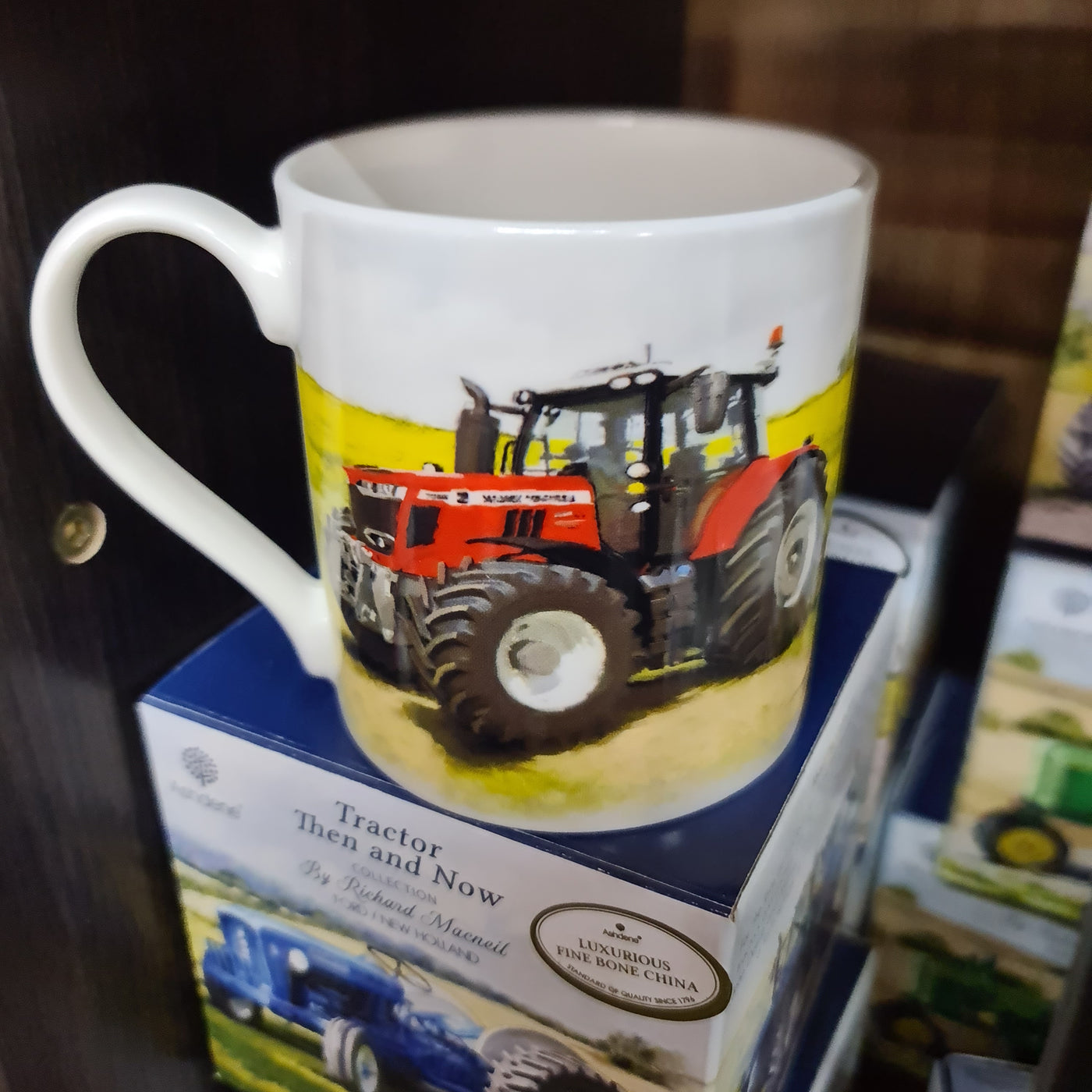 Tractor Then & Now Massey Ferguson MUG