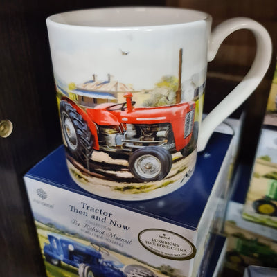 Tractor Then & Now Massey Ferguson MUG
