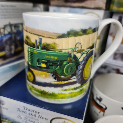 Tractor Then & Now John Deere Mug
