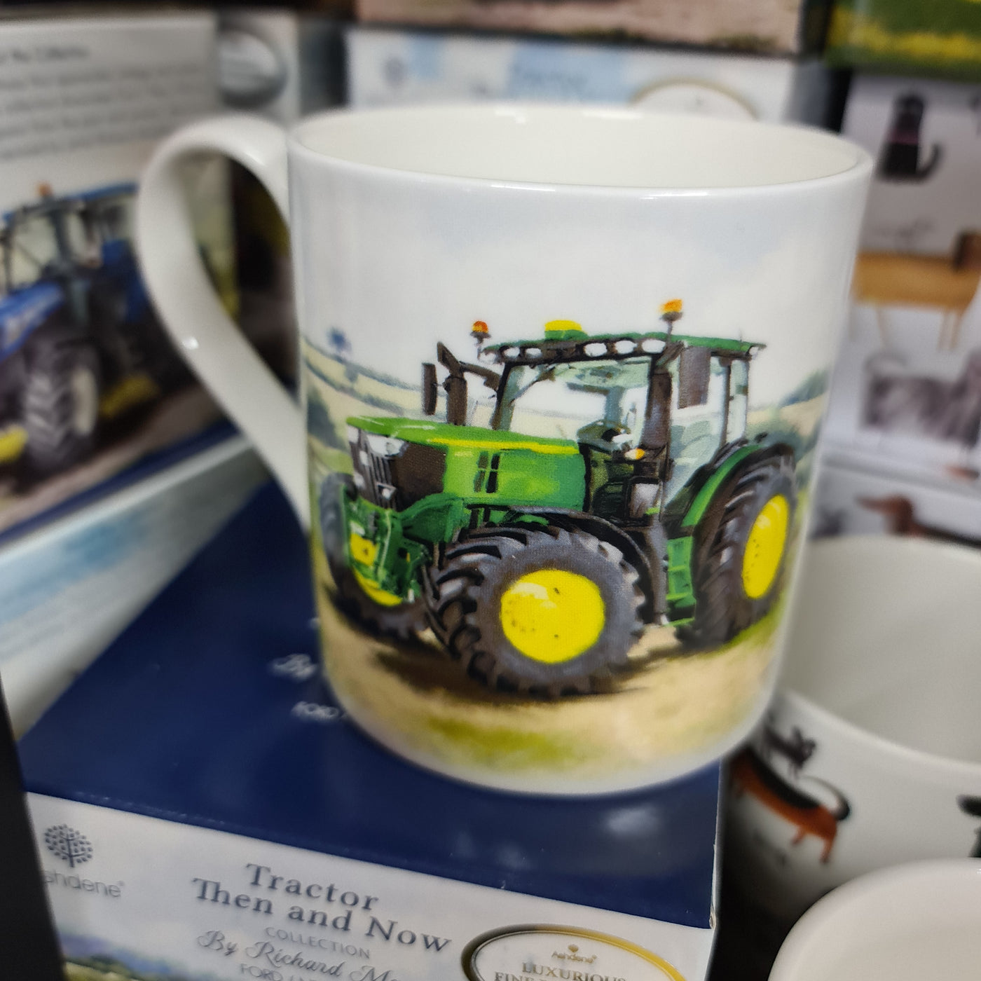 Tractor Then & Now John Deere Mug