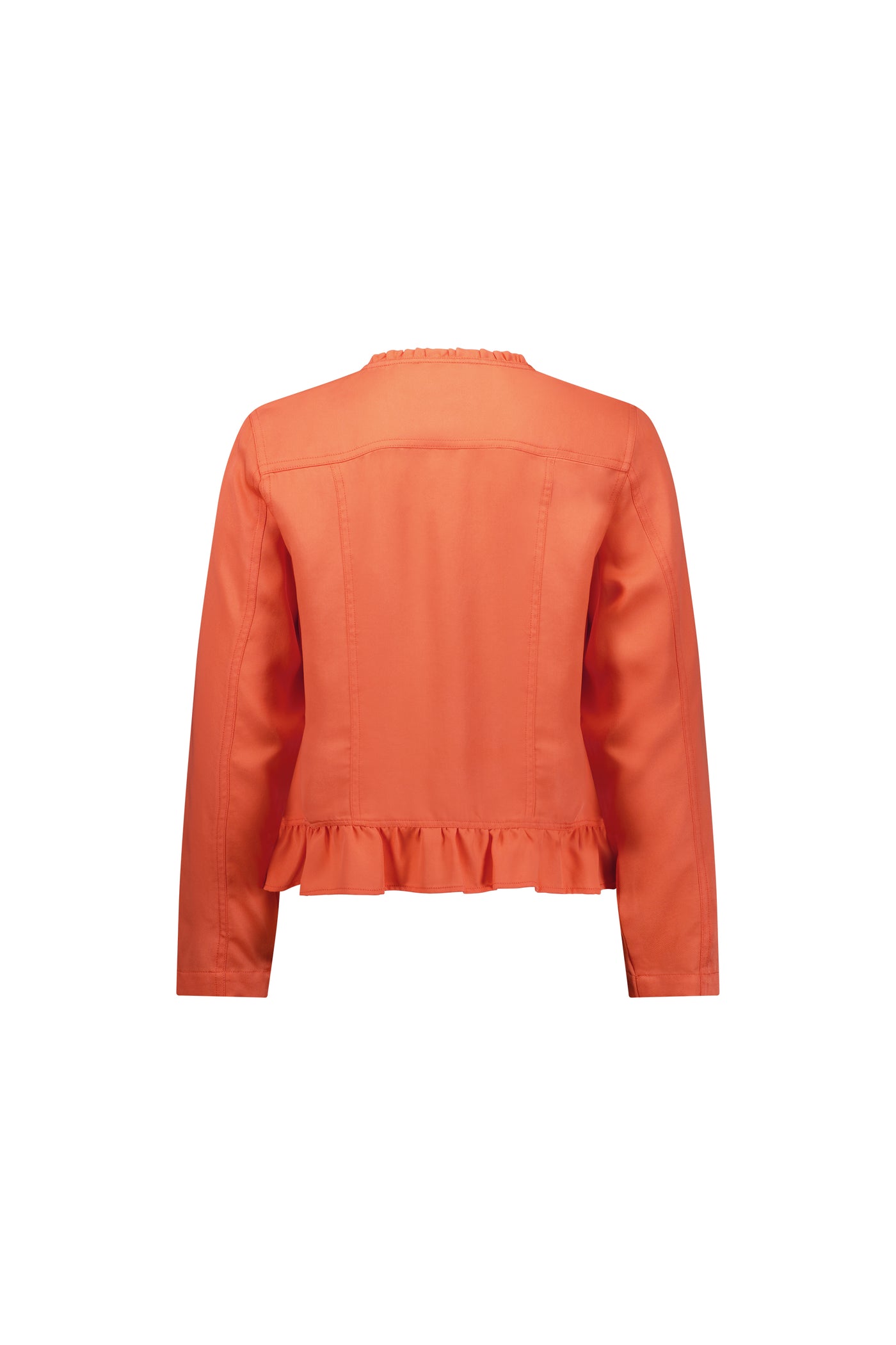 VASSALLI Jacket With Frill Hem MELON