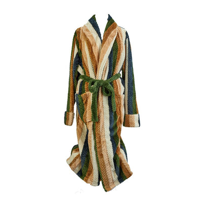 Annabel Trends BATH ROBE Waffle Stripe