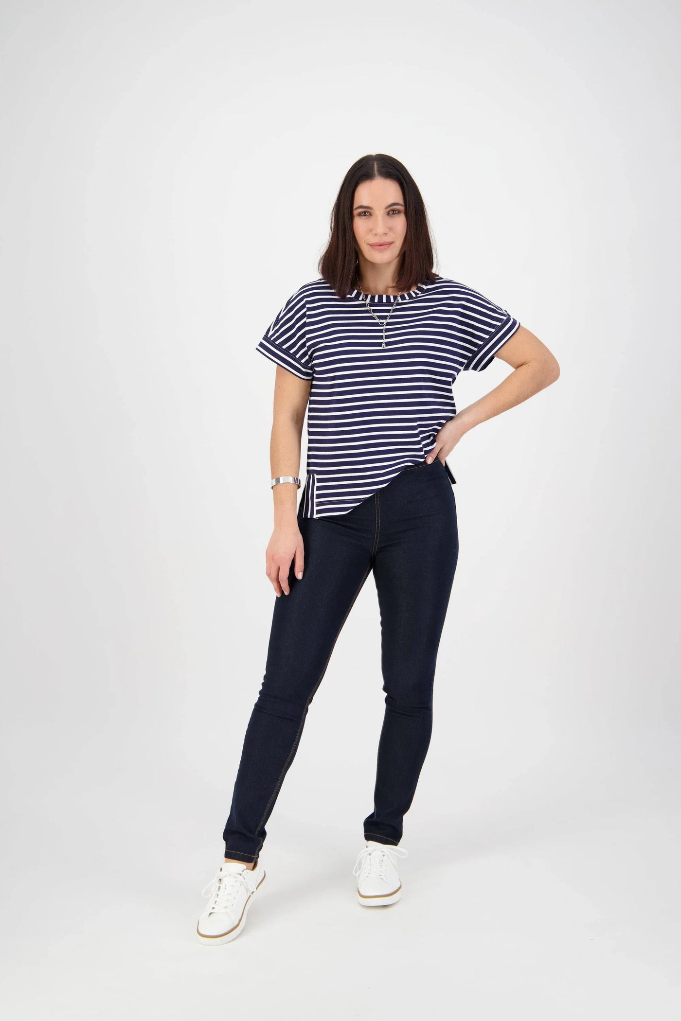 Vassalli ORIGIN Legging Full Length Denim INDIGO DENIM