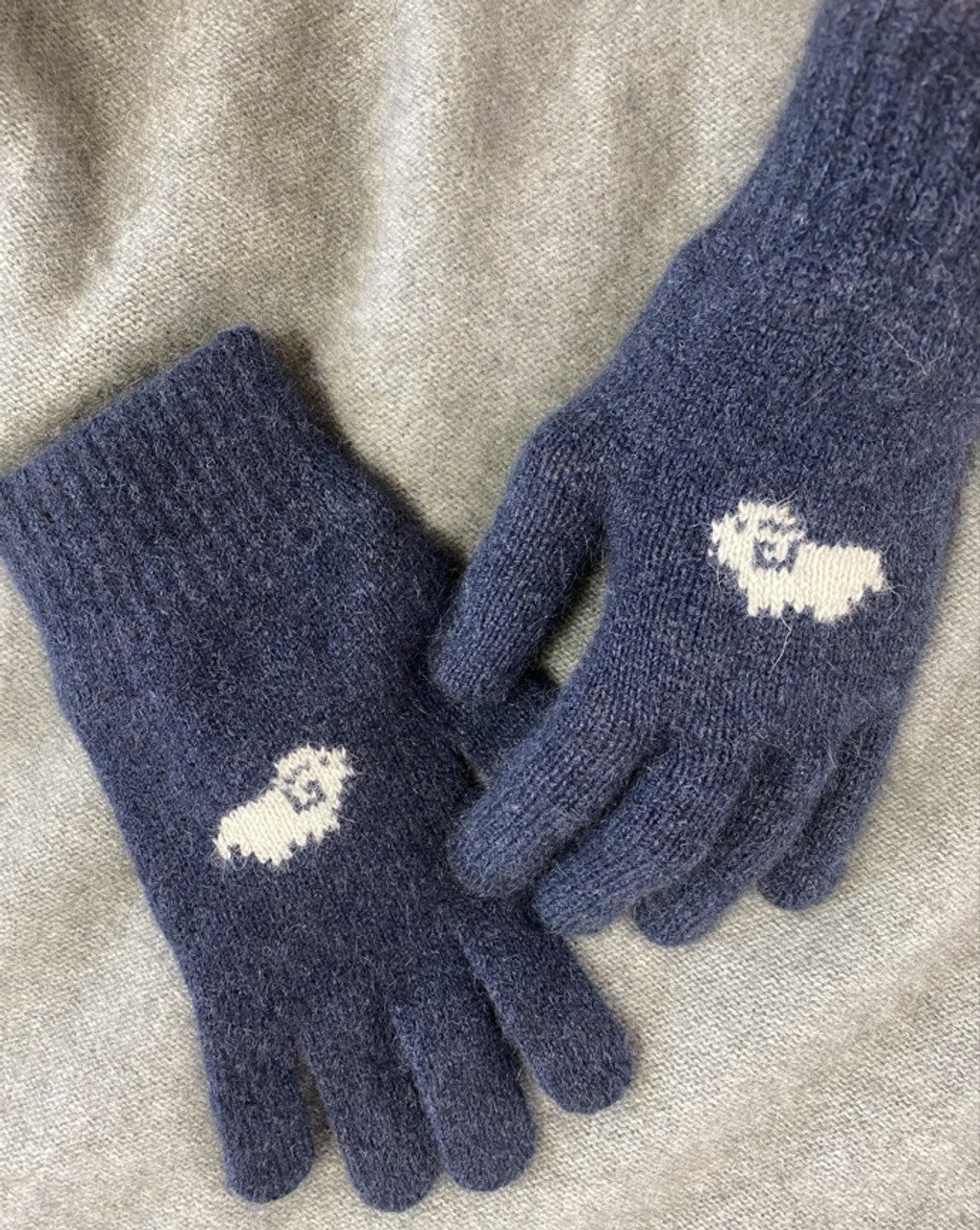 Koru Plain Gloves SHEEP  Indigo
