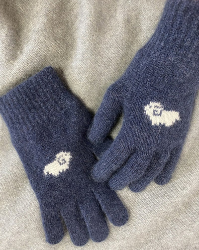 Koru Plain Gloves SHEEP  Indigo