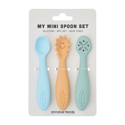 Annabel Trends Silicone Cutlery set 3 SEASIDE