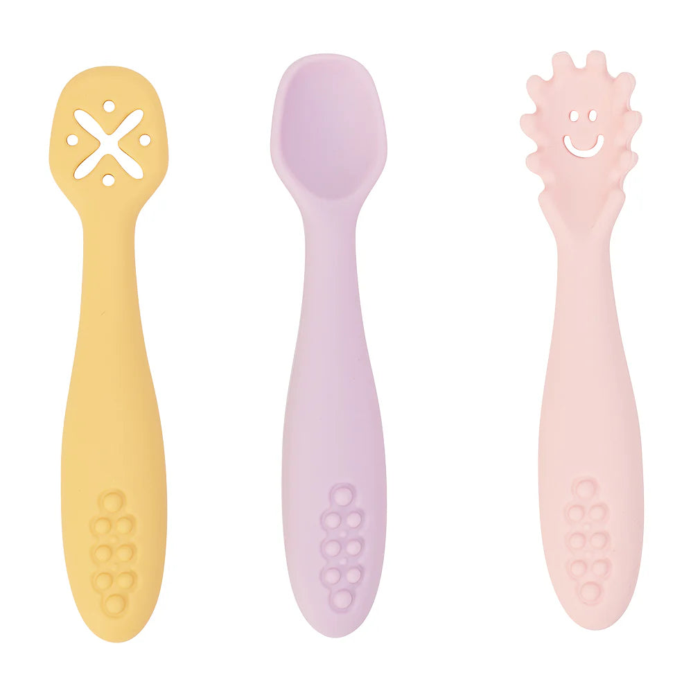 Annabel Trends Silicone Cutlery set 3 SUNSET