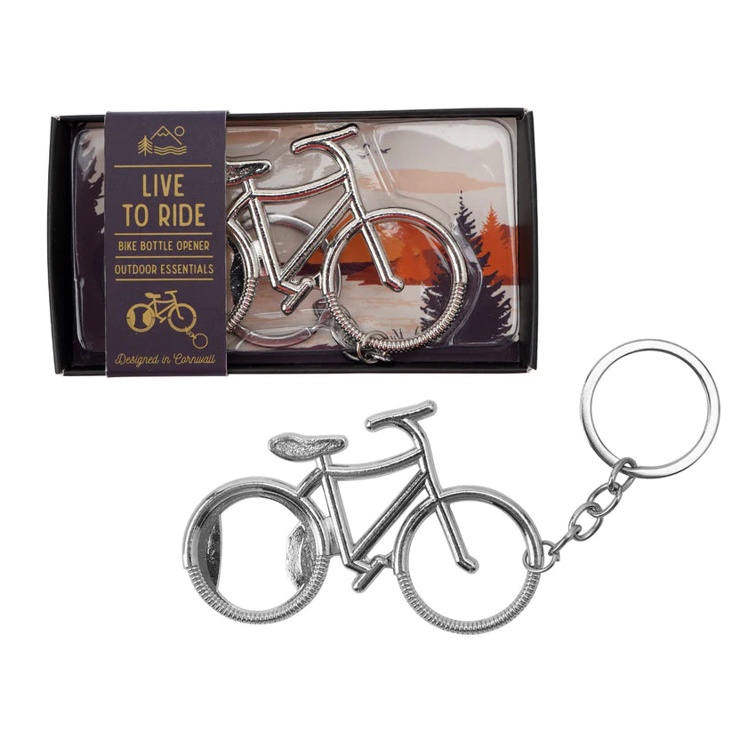 Bike Bottle Opener Key Ring