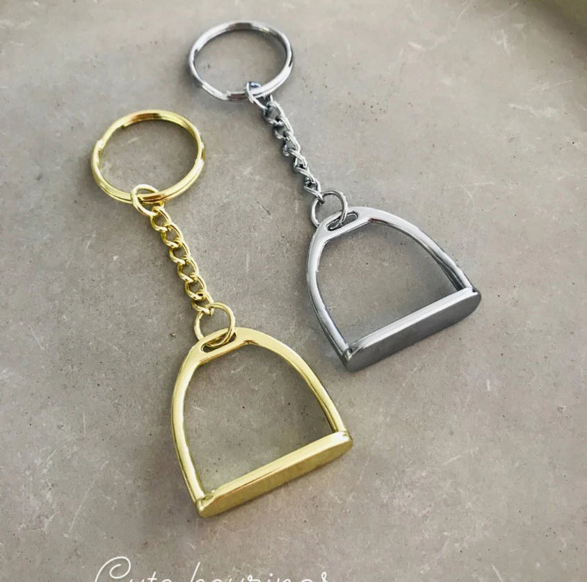 TWIGG  Key Ring Stirrup Silver