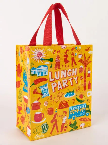 Blue Q Handy Tote Bag Lunch Party