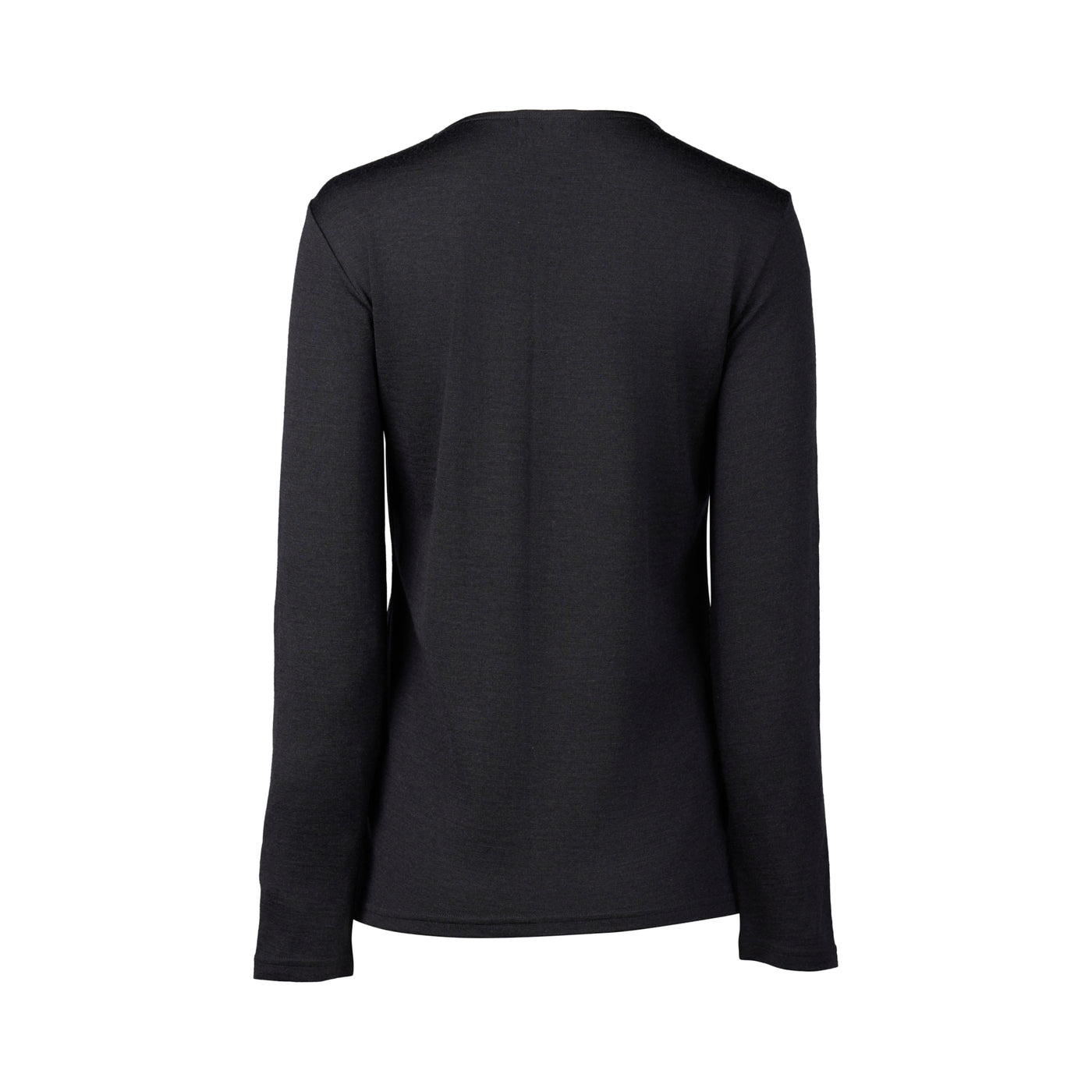 Vassalli Merino Basic Long Sleeve Crew Neck Top MIDNIGHT DARK NAVY