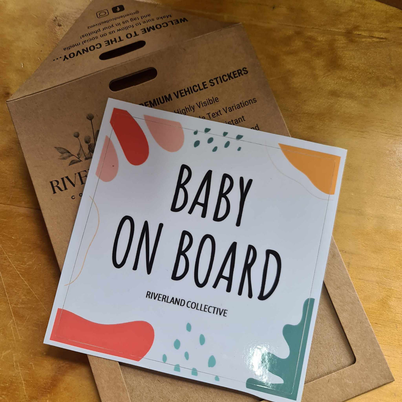 Baby On Board Sticker FUNKY