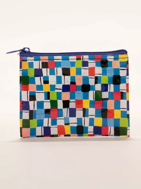 Blue Q Coin Purse  CHECKERBOARD