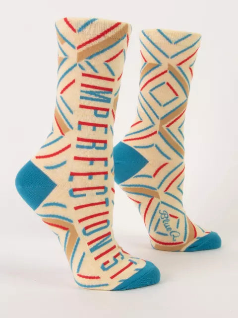 Blue Q  Socks WOMENS Imperfectionist