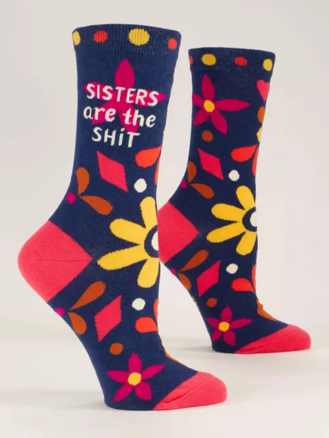 Blue Q  Socks WOMENS  Sisters Are The Shit