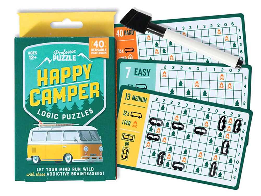 Logic Puzzle Happy Camper