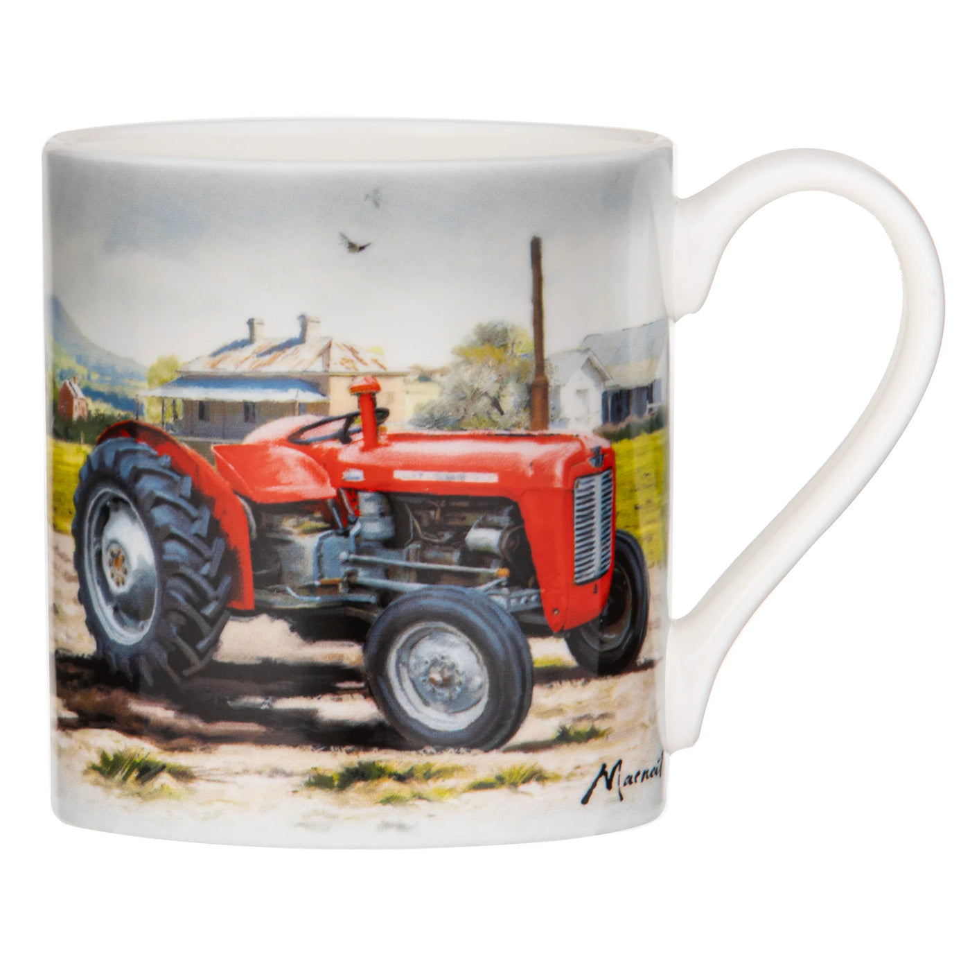 Tractor Then & Now Massey Ferguson MUG