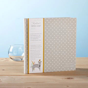 KEEPSAKE baby journal hello little one